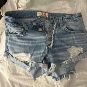 Free people shorts size 25, new with tags